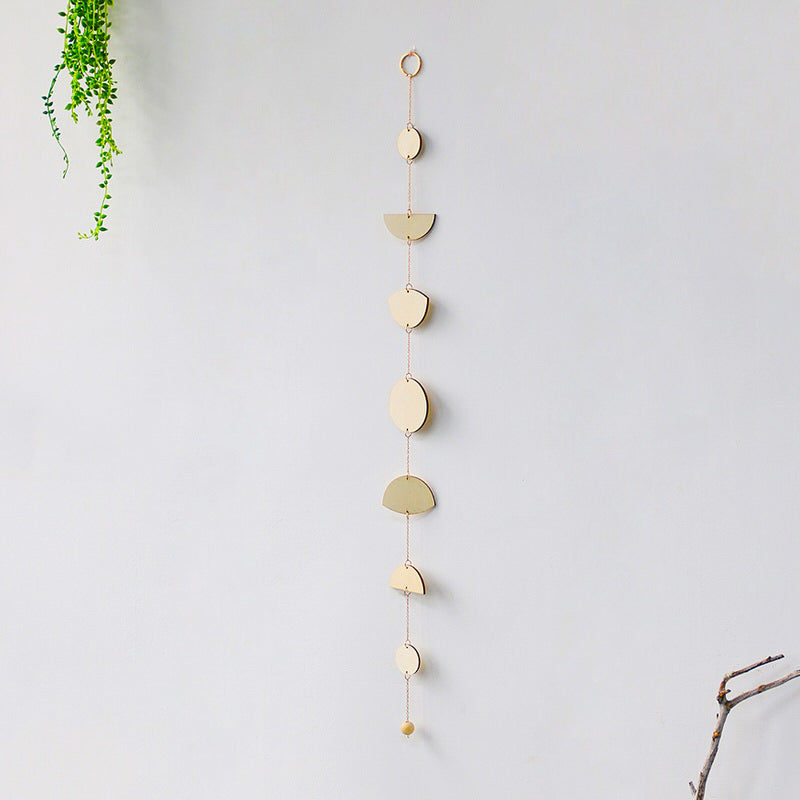 Maanfasen Houten Wanddecoratie