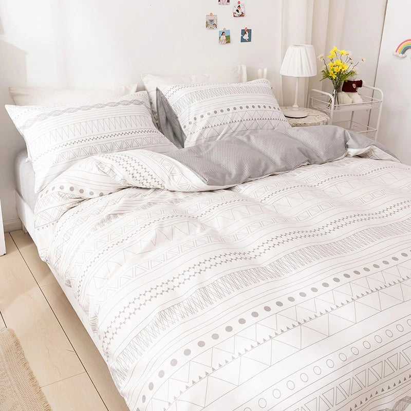 Boho Stijl Geometrische Beddengoedset
