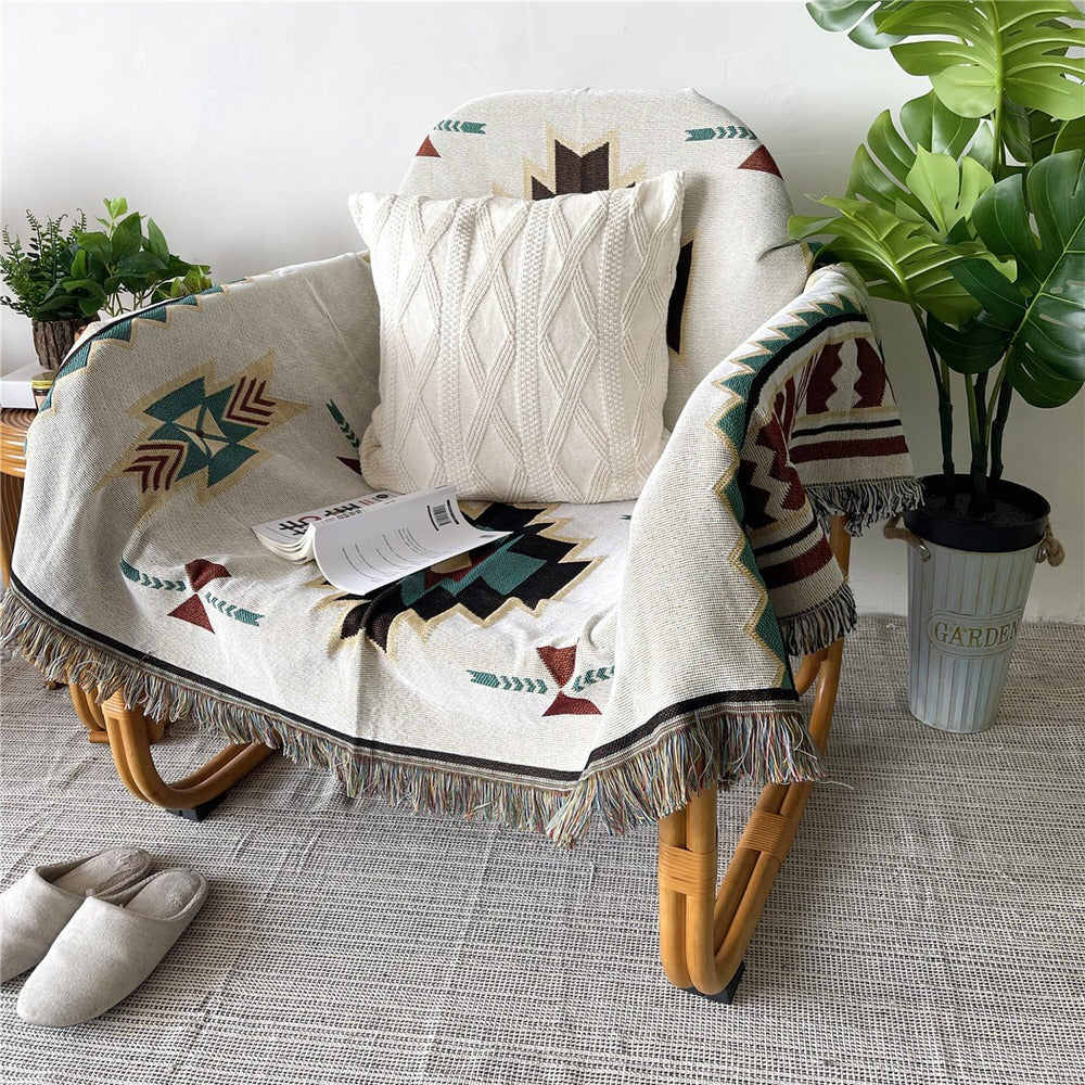 Boho Stijl Geweven Deken