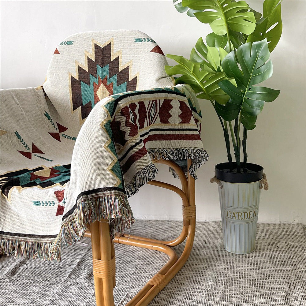 Boho Stijl Geweven Deken