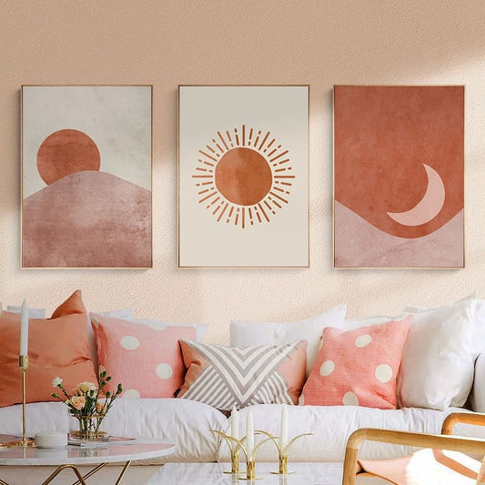 Boho Zon & Maan Canvas Posters