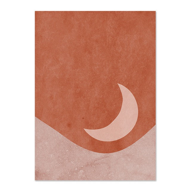 Boho Zon & Maan Canvas Posters