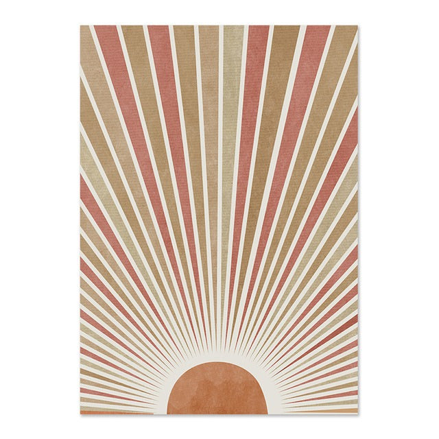 Boho Zon & Maan Canvas Posters