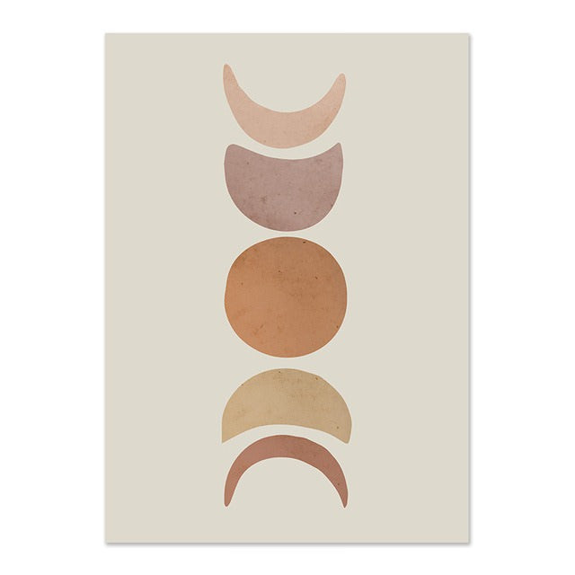 Boho Zon & Maan Canvas Posters