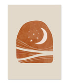 Boho Zon & Maan Canvas Posters