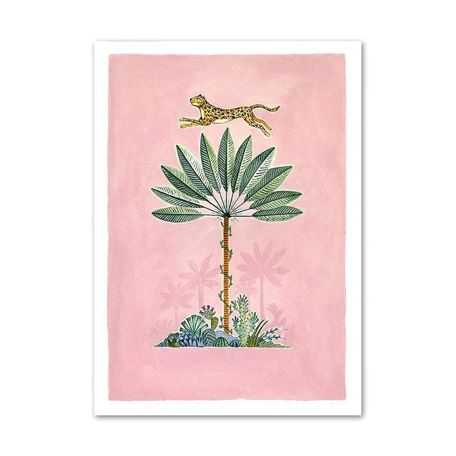 Jungle Luipaard Canvas Posters