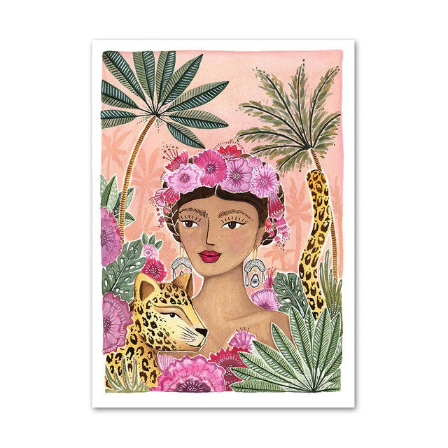 Jungle Luipaard Canvas Posters