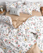 Bloemachtige Beddengoedset