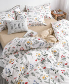 Bloemachtige Beddengoedset