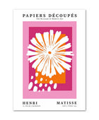 Bright Pink Art Collage Canvas Posters