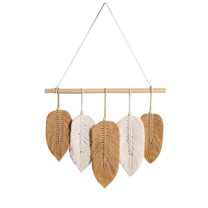 Macramé Veren Boho Wanddecoratie