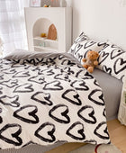 Brush Painted Hartjes Beddengoedset
