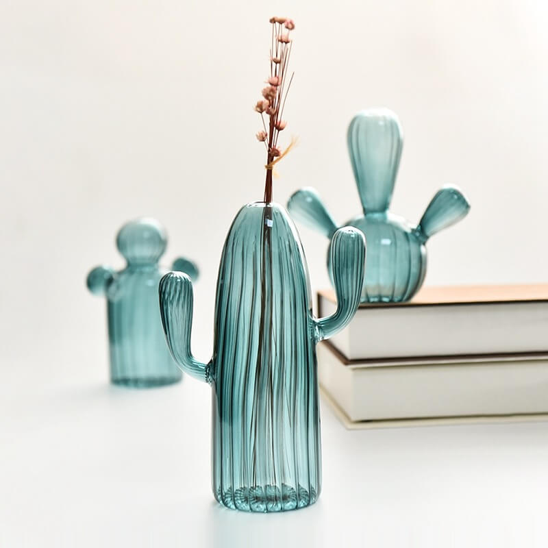 Cactus Glazen Vaas