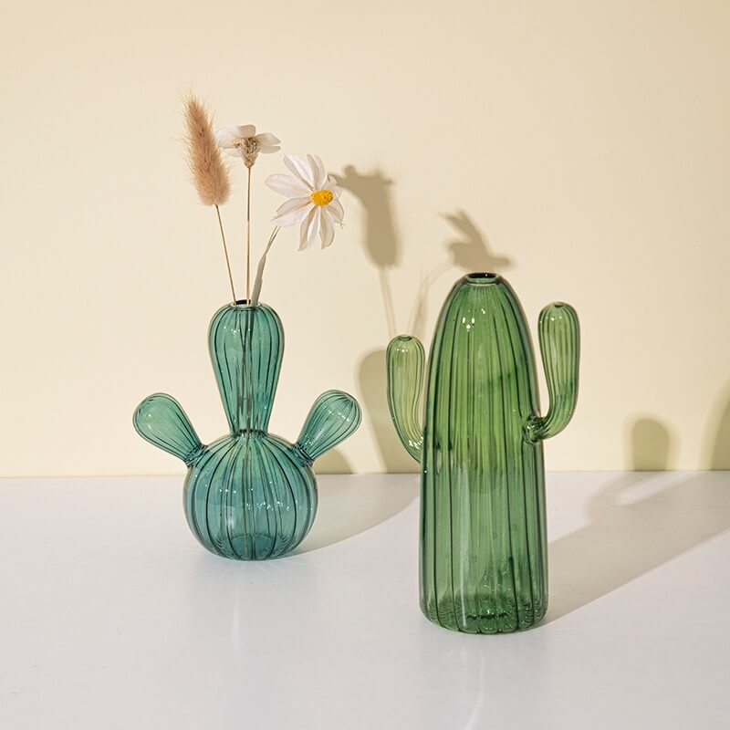 Cactus Glazen Vaas