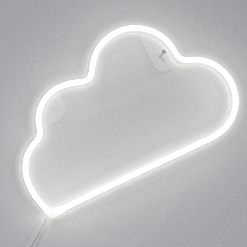 Wolk Neon Bord