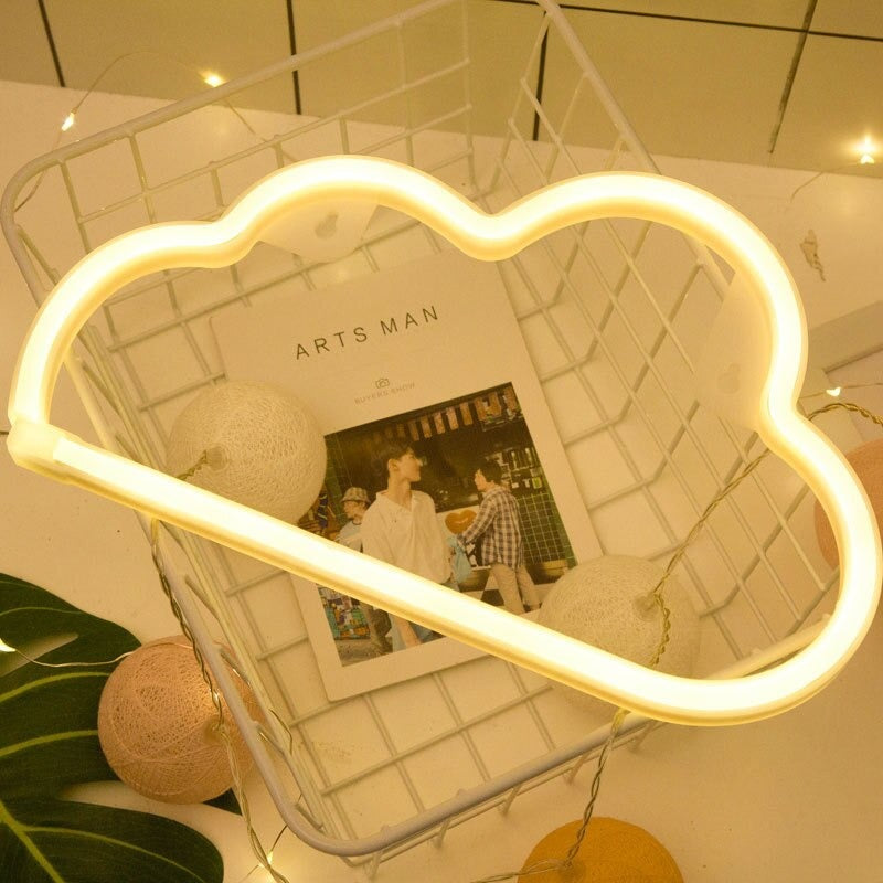 Wolk Neon Bord
