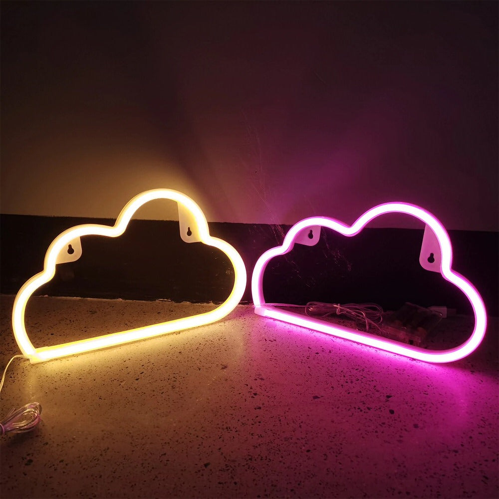 Wolk Neon Bord
