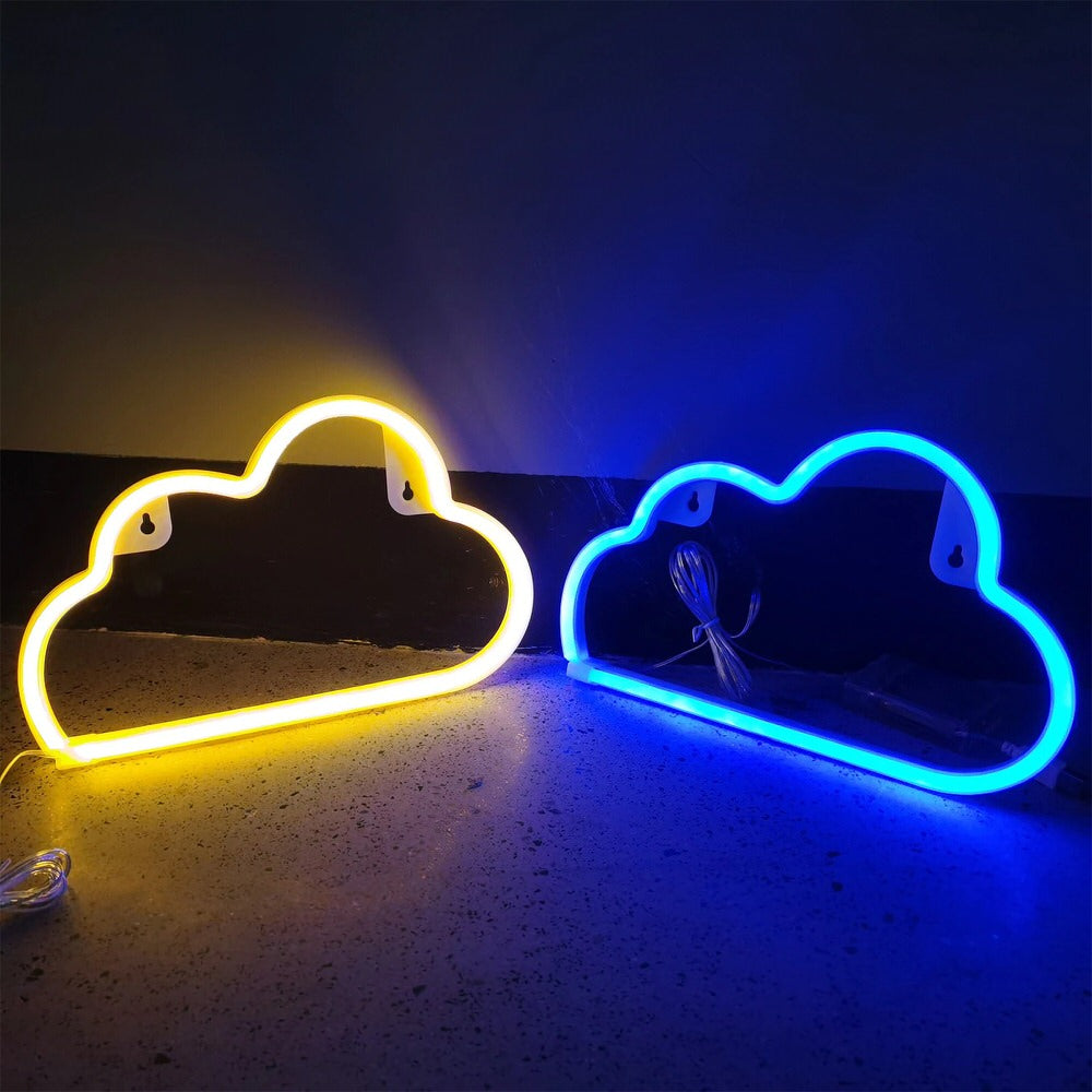Wolk Neon Bord