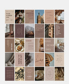 Wandcollage Kaarten met Kleuren en Quotes