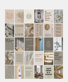 Wandcollage Kaarten met Kleuren en Quotes