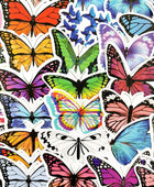 Kleurige Vlinders Sticker Set