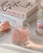 Coquette Aesthetic Gekreukeld Glas