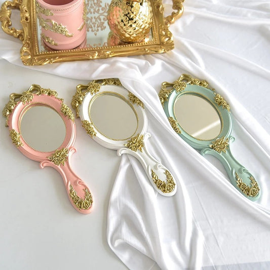 Rococo Vintage Hand Spiegel