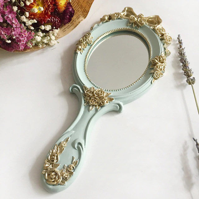 Rococo Vintage Hand Spiegel