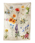 Wildbloemen Wandtapijt
