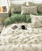 Vintage Kamille Bloemen Beddengoedset