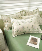Vintage Kamille Bloemen Beddengoedset