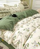 Vintage Kamille Bloemen Beddengoedset