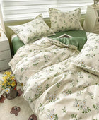 Vintage Kamille Bloemen Beddengoedset