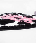 Hartvormig Accent Tapijt met Koeienprint