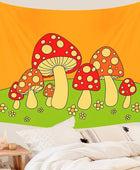 Schattig Paddenstoelen Wandtapijt