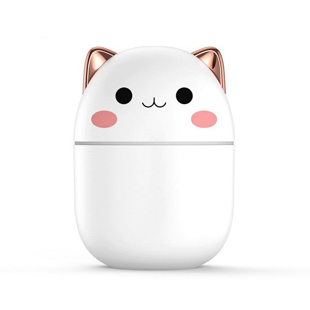 Kawaii Kat Mini Desktop Luchtbevochtiger