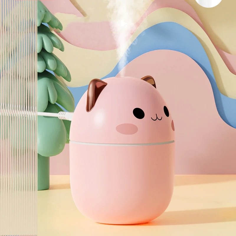 Kawaii Kat Mini Desktop Luchtbevochtiger