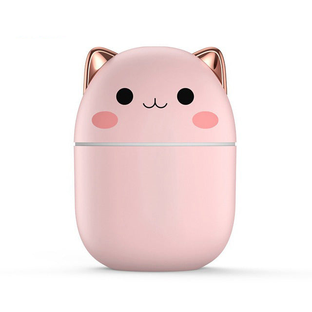 Kawaii Kat Mini Desktop Luchtbevochtiger