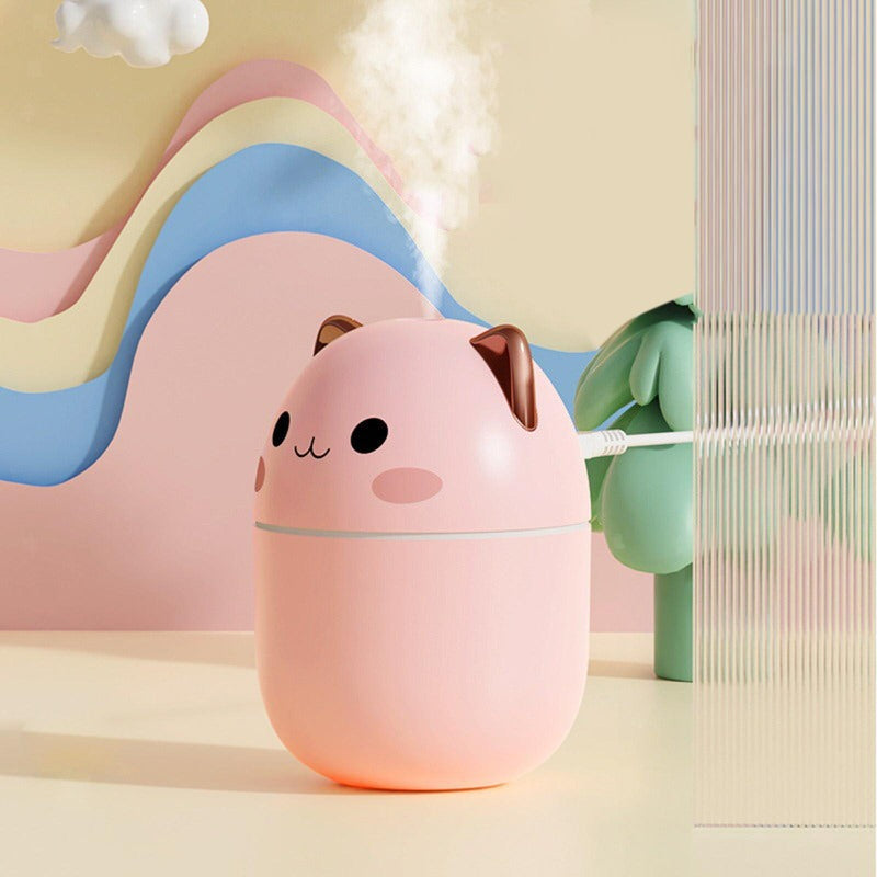 Kawaii Kat Mini Desktop Luchtbevochtiger