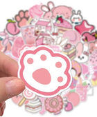 Schattig Pastel Roze Sticker Pack