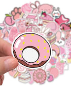 Schattig Pastel Roze Sticker Pack