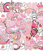 Schattig Pastel Roze Sticker Pack