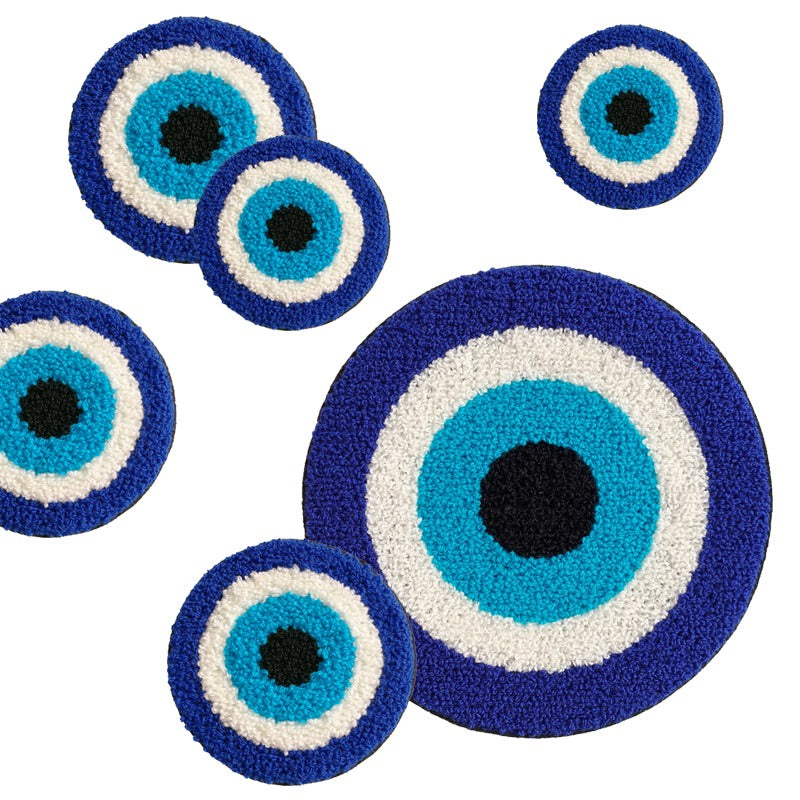 Evil Eye Geborduurde Onderzetter
