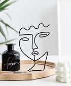Face Art Outline Wire Decor