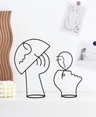 Face Art Outline Wire Decor