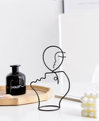Face Art Outline Wire Decor