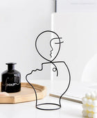 Face Art Outline Wire Decor