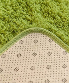 Fluffy Vloerkleed in Groene Grasstijl