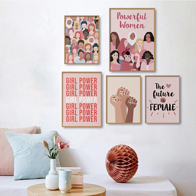 Girl Power Canvas Posters