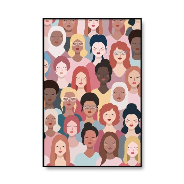 Girl Power Canvas Posters